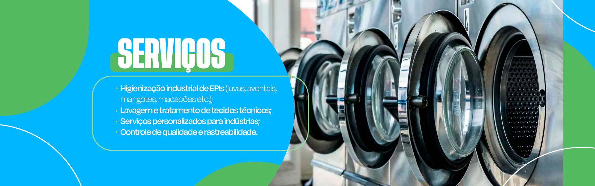 Serviços de Limpeza de EPIs