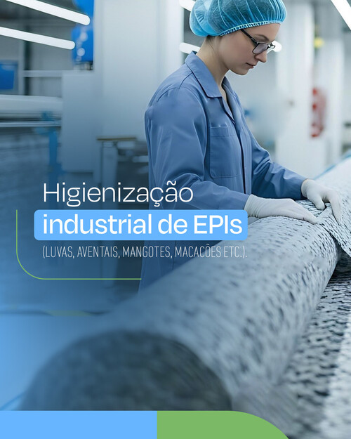 Higienização Industrial de EPIs