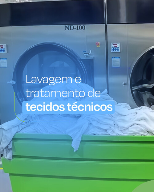 Lavagem e Tratamento de tecidos técnicos